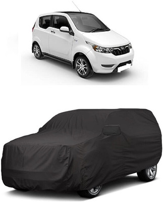 ANTOFY Car Cover For Mahindra e2oPlus P8 (With Mirror Pockets)(Grey)