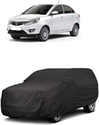 ANTOFY Car Cover For Tata Zest Quadrajet 1.3 75PS XE (With Mirror Pockets)(Grey)