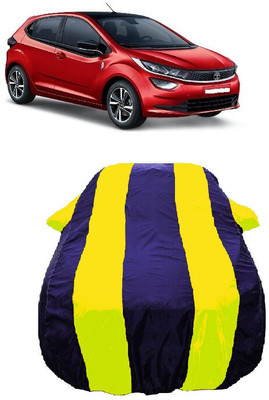 Wegather Car Cover For Tata Altroz (With Mirror Pockets)(Yellow)