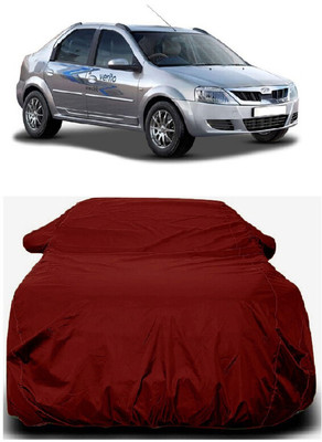 Autoprime Car Cover For Mahindra E Verito D6 Electric (With Mirror Pockets)(Maroon)