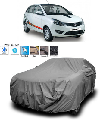 PAGORA Car Cover For Tata Bolt (With Mirror Pockets)(Grey)