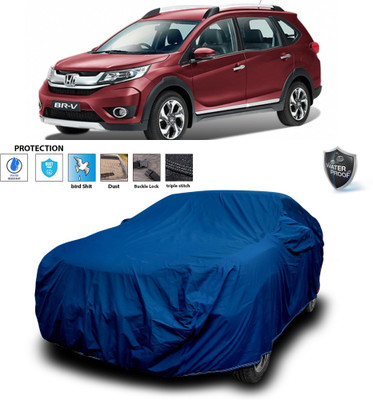 CODOKI Car Cover For Honda BR-V (With Mirror Pockets)(Blue)
