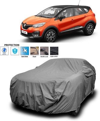 PAGORA Car Cover For Renault Captur (With Mirror Pockets)(Grey)