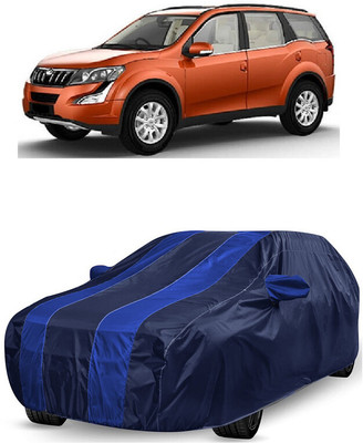 ANTOFY Car Cover For Mahindra XUV500 W6 1.99 mHawk (With Mirror Pockets)(Blue, Blue)