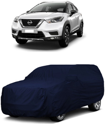 ANTOFY Car Cover For Nissan Kicks (With Mirror Pockets)(Blue)
