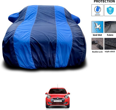 CODOKI Car Cover For Renault Pulse (With Mirror Pockets)(Blue)