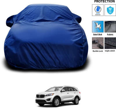 PAGORA Car Cover For Kia Sorento (With Mirror Pockets)(Blue)