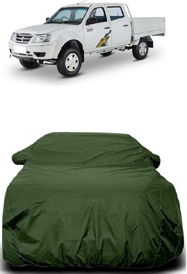 Autoprime Car Cover For Tata Xenon (With Mirror Pockets)(Green)