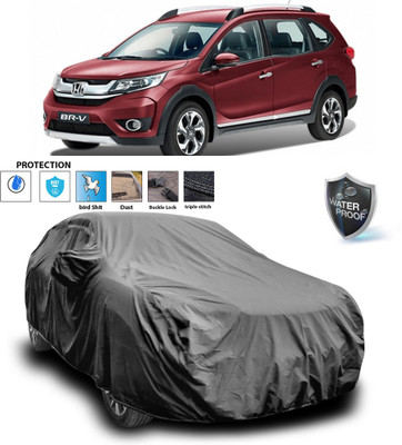 CODOKI Car Cover For Honda BR-V (With Mirror Pockets)(Grey)