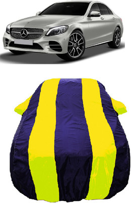 Wegather Car Cover For Mercedes Benz C-Class Prime C 220d Diesel (With Mirror Pockets)(Yellow)