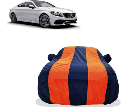 Tricway Car Cover For Mercedes Benz C-Class C 63 S AMG (With Mirror Pockets)(Orange)