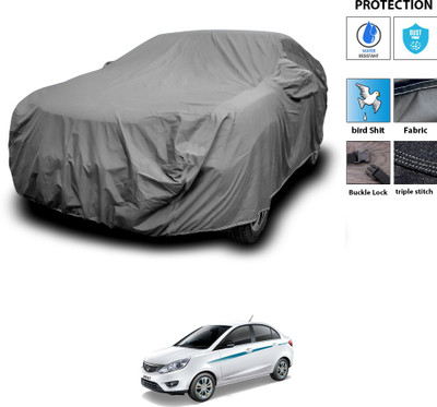 CODOKI Car Cover For Tata Zest (With Mirror Pockets)(Grey)