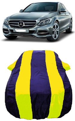 Wegather Car Cover For Mercedes Benz C-Class C 250 CDI Avantgarde (With Mirror Pockets)(Yellow)