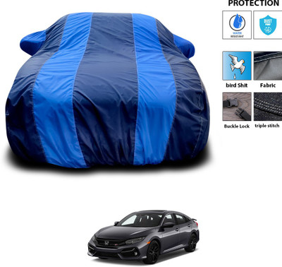 PAGORA Car Cover For Honda Civic (With Mirror Pockets)(Blue)