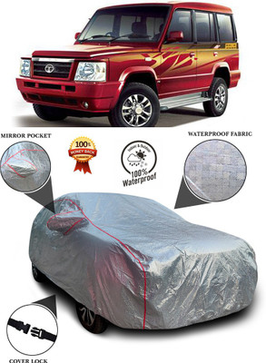 PAGORA Car Cover For Tata Sumo Gold (With Mirror Pockets)(Silver)