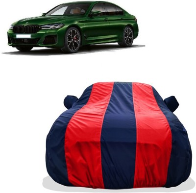 Tricway Car Cover For BMW 5 Series E60 530D (With Mirror Pockets)(Red)