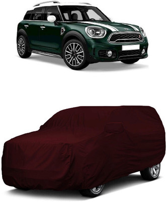 ANTOFY Car Cover For Mini Countryman Cooper S JCW Inspired Petrol (With Mirror Pockets)(Maroon)