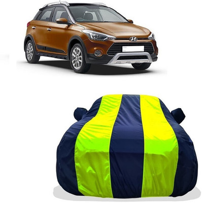 Tricway Car Cover For Hyundai i20 Active 1.4 (With Mirror Pockets)(Yellow)
