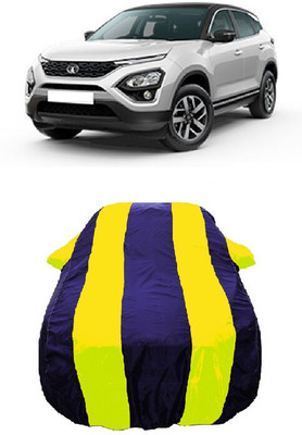 Wegather Car Cover For Tata Harrier XZA Dark Edition AT Diesel (With Mirror Pockets)(Yellow)