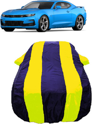 Wegather Car Cover For Chevrolet Camaro 2.5L (With Mirror Pockets)(Yellow)