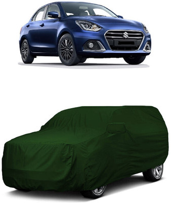 ANTOFY Car Cover For Maruti Suzuki Swift Dzire (With Mirror Pockets)(Green)