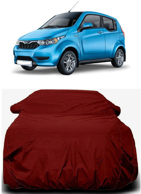 Autoprime Car Cover For Mahindra e2o Plus P4 Electric (With Mirror Pockets)(Maroon)