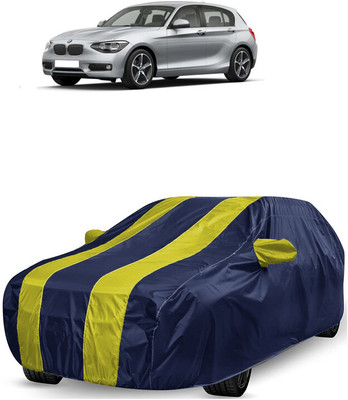 ANTOFY Car Cover For BMW 1 Series 1 E81 118D (With Mirror Pockets)(Yellow, Blue)