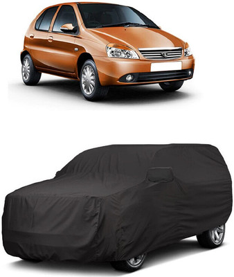 ANTOFY Car Cover For Tata Indica DLX (With Mirror Pockets)(Grey)