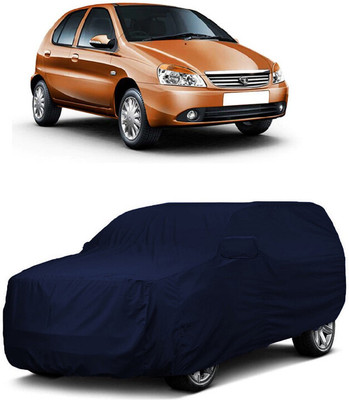 ANTOFY Car Cover For Tata Indica DLX (With Mirror Pockets)(Blue)