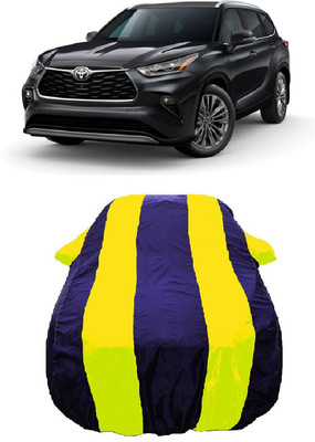 Wegather Car Cover For Toyota Highlander (With Mirror Pockets)(Yellow)