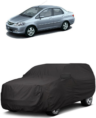 ANTOFY Car Cover For Honda City ZX (With Mirror Pockets)(Grey)