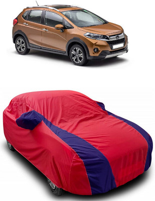 ANTOFY Car Cover For Honda WRV i-VTEC S (With Mirror Pockets)(Red, Blue)