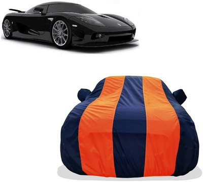 Tricway Car Cover For Koenigsegg CCR 4.6L V8 (With Mirror Pockets)(Orange)
