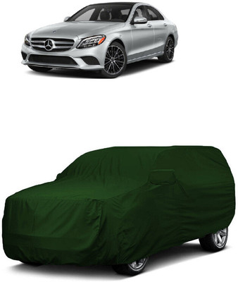ANTOFY Car Cover For Mercedes Benz C-Class 520 DCI (With Mirror Pockets)(Green)