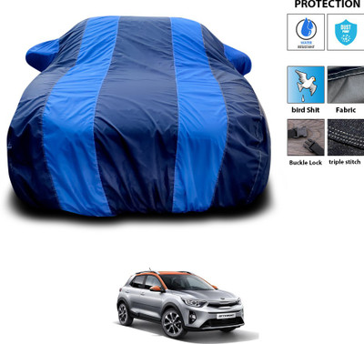 CODOKI Car Cover For Kia Stonic (With Mirror Pockets)(Blue)