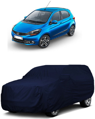 ANTOFY Car Cover For Tata Tiago 1.2 Revotron XT (With Mirror Pockets)(Blue)