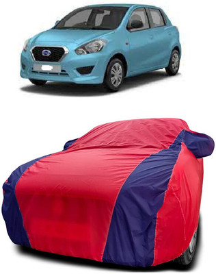 Autoprime Car Cover For Datsun GO T Option (With Mirror Pockets)(Red, Blue)