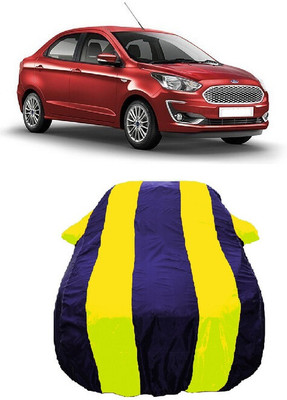 Wegather Car Cover For Ford Figo Aspire 1.2 Ti-VCT Trend (With Mirror Pockets)(Yellow)