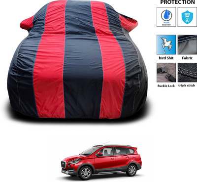 CODOKI Car Cover For Datsun Go-Cross (With Mirror Pockets)(Red)
