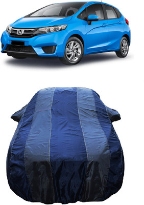 Wegather Car Cover For Honda Jazz V Petrol (With Mirror Pockets)(Grey)