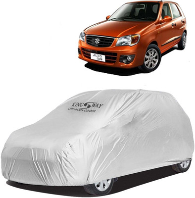 Kingsway Car Cover For Maruti Suzuki Alto K10 (Without Mirror Pockets)(Silver, For 2010, 2011, 2012, 2013, 2014 Models)