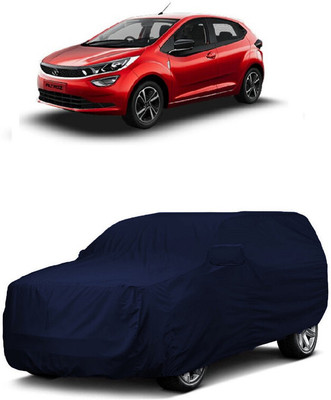 ANTOFY Car Cover For Tata Altroz XZ Diesel (With Mirror Pockets)(Blue)