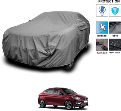 PAGORA Car Cover For Tata Tigor (With Mirror Pockets)(Grey)