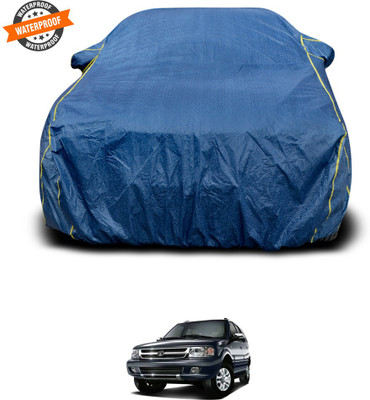 PAGORA Car Cover For Tata Safari Dicor (With Mirror Pockets)(Blue)