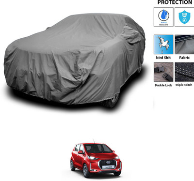 PAGORA Car Cover For Datsun Redi GO AMT 1.0 (With Mirror Pockets)(Grey)