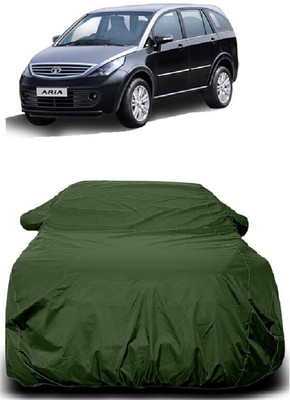 Autoprime Car Cover For Tata Aria (With Mirror Pockets)(Green)