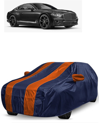 ANTOFY Car Cover For Bentley Continental GT V8 S Convertible Black ED Petrol (With Mirror Pockets)(Orange, Blue)