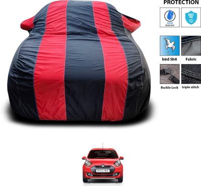 CODOKI Car Cover For Renault Pulse (With Mirror Pockets)(Red)