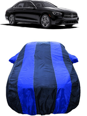 Wegather Car Cover For Mercedes Benz E-Class E180 (With Mirror Pockets)(Blue)