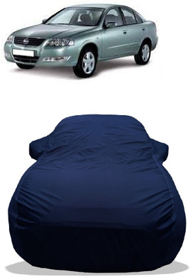 Wegather Car Cover For Nissan Almera Classic (With Mirror Pockets)(Blue)